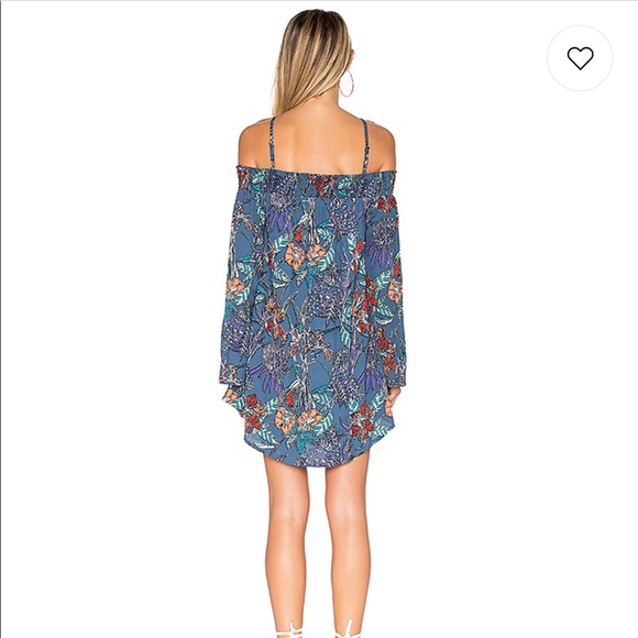 NEW! Aila Blue Gypsy Mini Dress - Picture 7 of 16